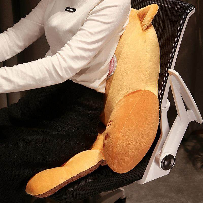 冬季坐垫办公室久坐屁垫座椅垫护腰靠垫靠背一体学生宿舍凳子椅垫,淘宝优惠券,粉丝福利购,淘宝优惠卷