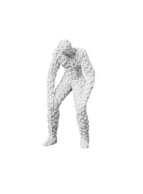 创意抽象人物雕塑树脂摆件艺术现代售楼处样板房装饰品马赛克人像