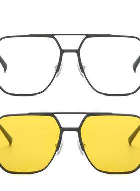 铝镁眼镜套镜三合一太阳镜近视眼镜框5009开车偏光墨镜男磁吸眼镜