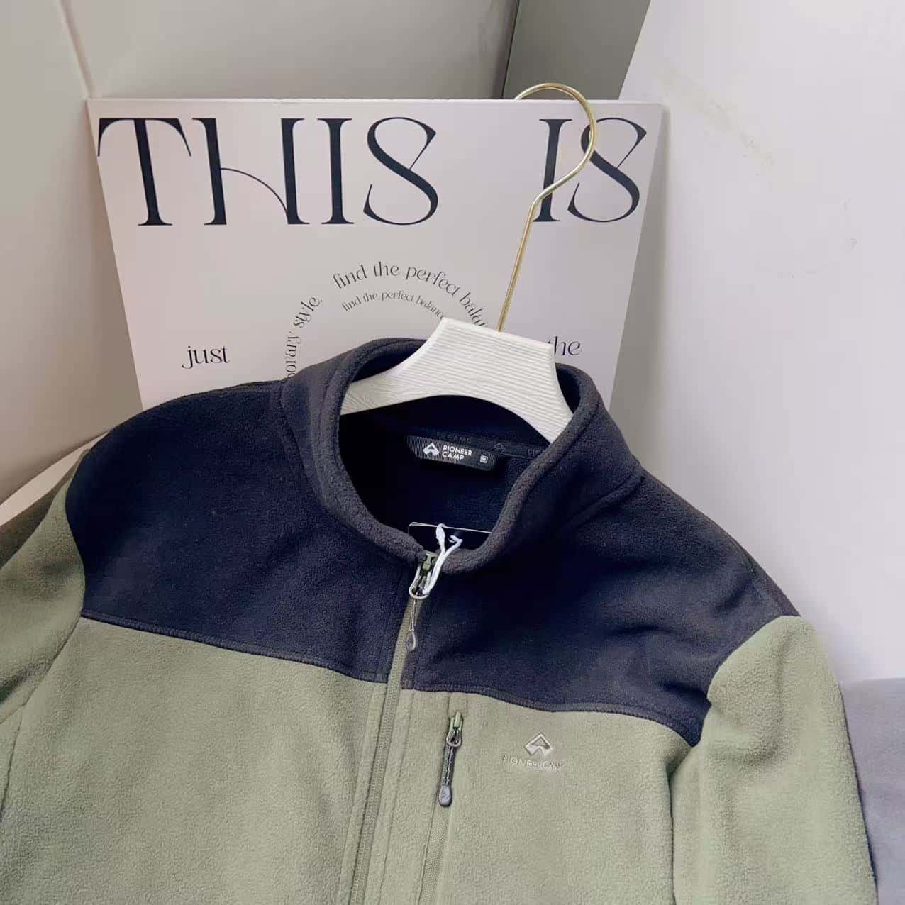 秋冬上新！拓家男装秋冬保暖立领时尚拼接撞色摇粒绒外套,淘宝优惠券,粉丝福利购,淘宝优惠卷