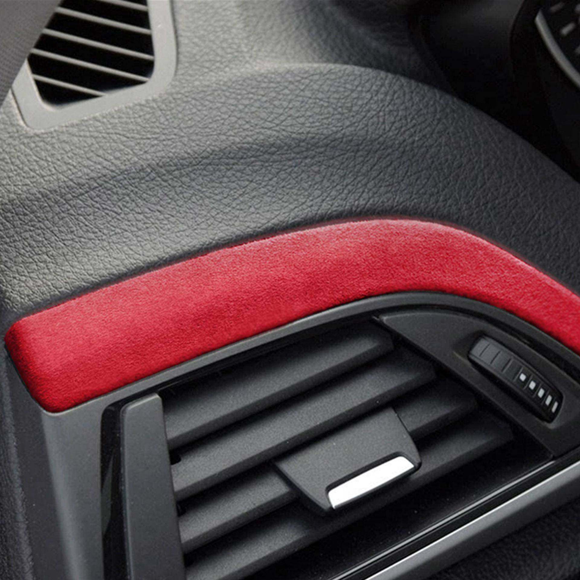 适用宝马1 2系F20中高配翻毛皮中控仪表饰条内饰改装配件面板,淘宝优惠券,粉丝福利购,淘宝优惠卷