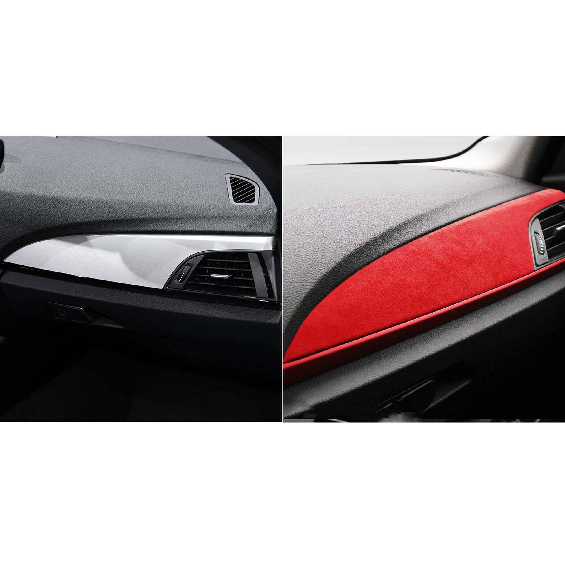 适用宝马1 2系F20中高配翻毛皮中控仪表饰条内饰改装配件面板,淘宝优惠券,粉丝福利购,淘宝优惠卷