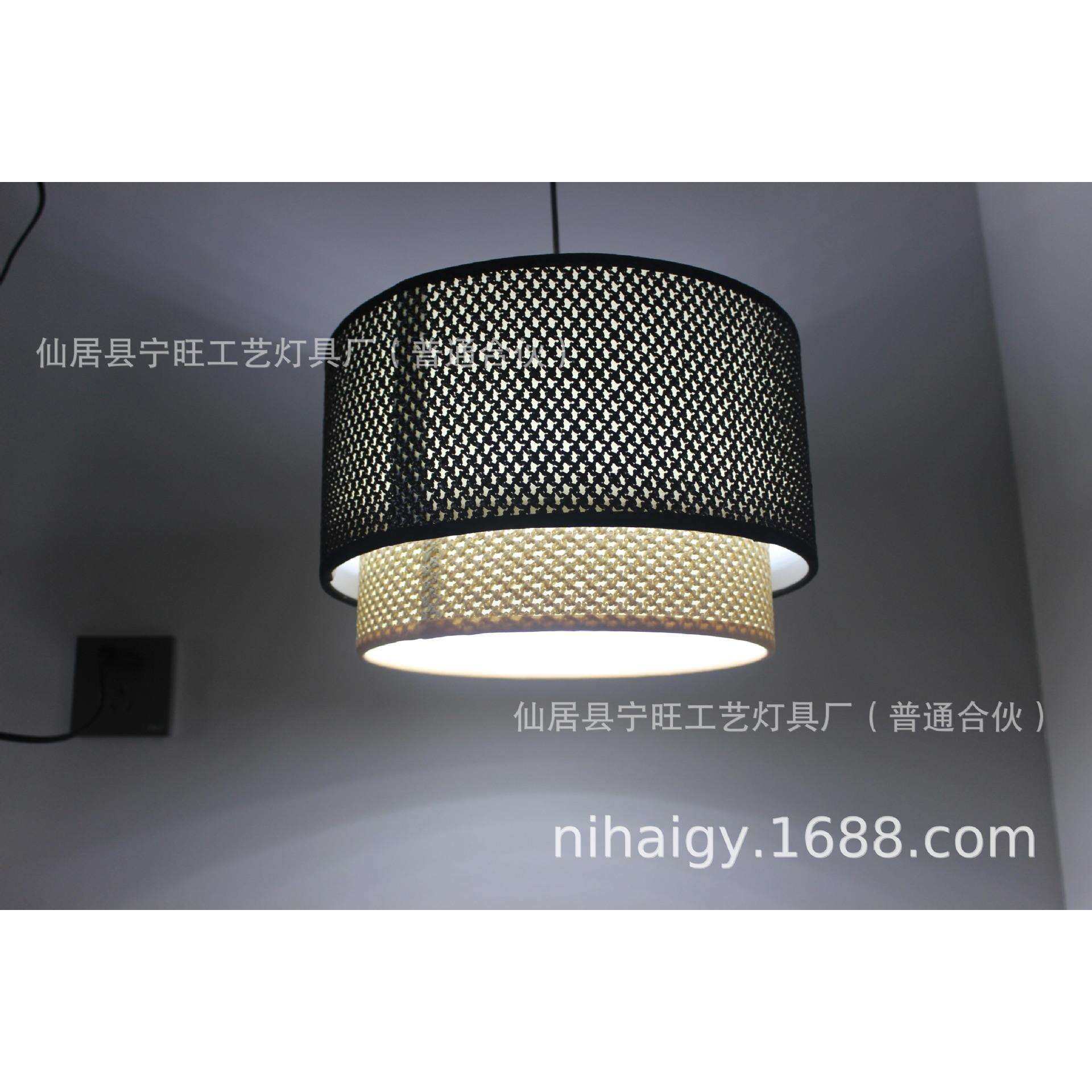 跨境电商欧洲爆款双层吊灯灯罩E27E14多层灯罩布艺灯罩,淘宝优惠券,粉丝福利购,淘宝优惠卷