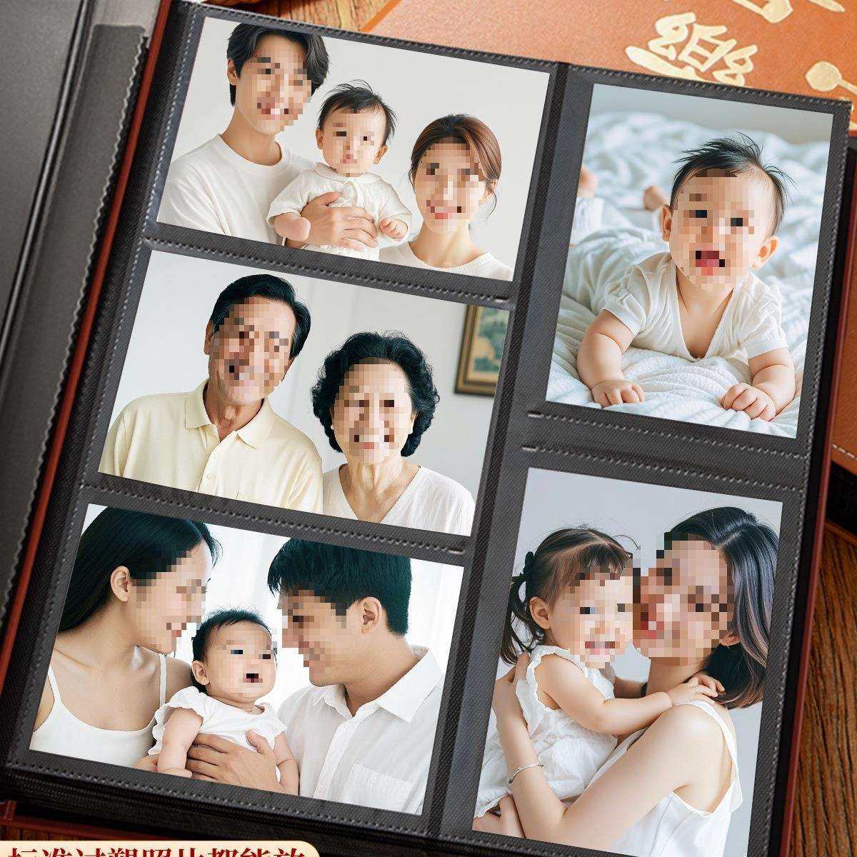 6寸1000张相册本大容量家庭影集纪念册5寸宝宝插页式相簿照片收纳,淘宝优惠券,粉丝福利购,淘宝优惠卷