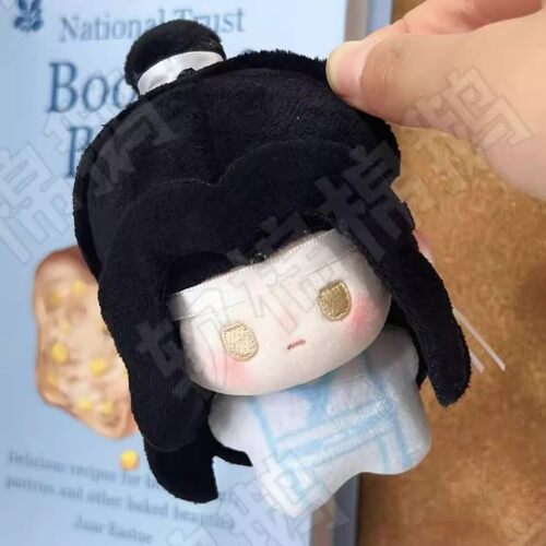 魔道祖师动漫周边同人魏无羡蓝忘机属性10cm印花棉花娃娃玩偶公仔 - 图3