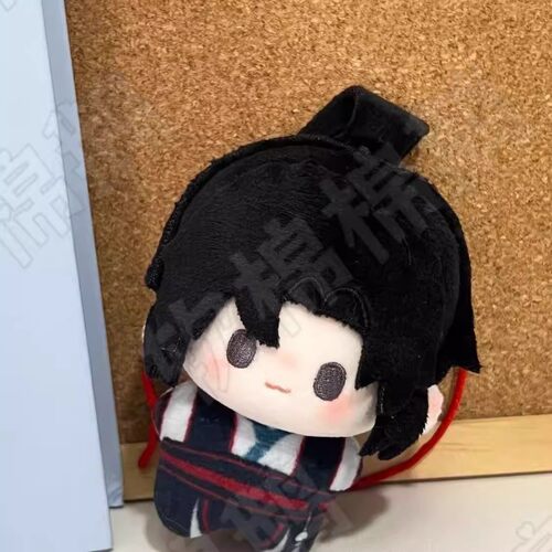 魔道祖师动漫周边同人魏无羡蓝忘机属性10cm印花棉花娃娃玩偶公仔 - 图1