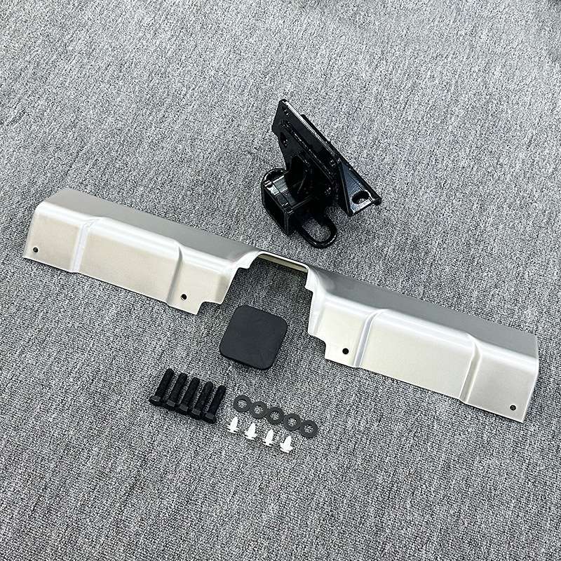 适用于丰田FJ酷路泽后保险杠拖车钩中东版后杠越野拖车杠改装配件 - 图0