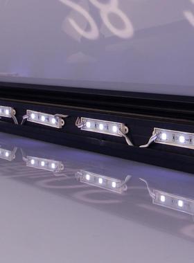 LED发光导向牌地下车库镂空灯箱指示牌双面镂空反光标识牌广告牌