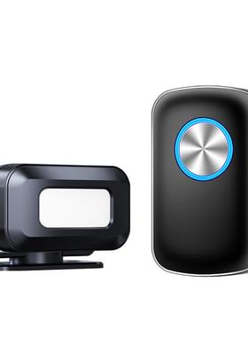 欢迎光临门铃感应器便利店超市红外探测无线分体式进门提醒迎宾器