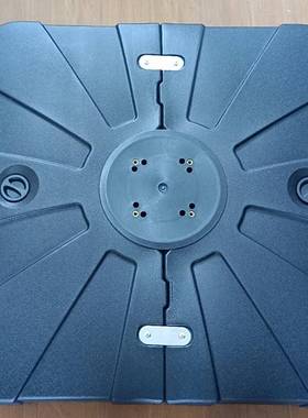 罗马伞户外遮阳伞庭院伞黑色注水注沙底座100公斤底防风