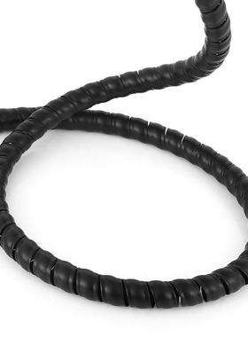 液压油管螺旋管电缆电线胶管理线神器阻燃耐高温125°C电线保护套