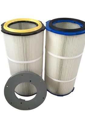 六耳快拆除尘滤筒喷涂喷粉喷塑滤芯粉尘吸附喷砂机抛丸机除尘滤芯