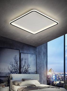 客厅灯简约现代大气led吸顶灯超薄长方形主灯北欧卧室灯装修灯具