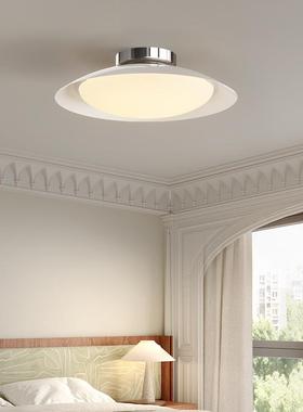 法式中古过道吸顶灯奶油风卧室衣帽间灯复古走廊入户玄关阳台灯