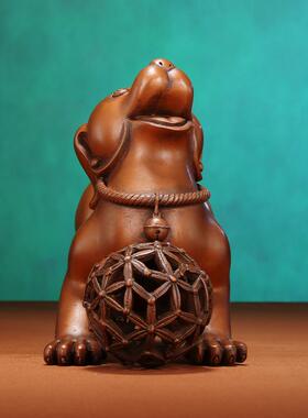 【狗年吉祥物】铜狗摆件工艺品办公室客厅家居装饰品开业礼品