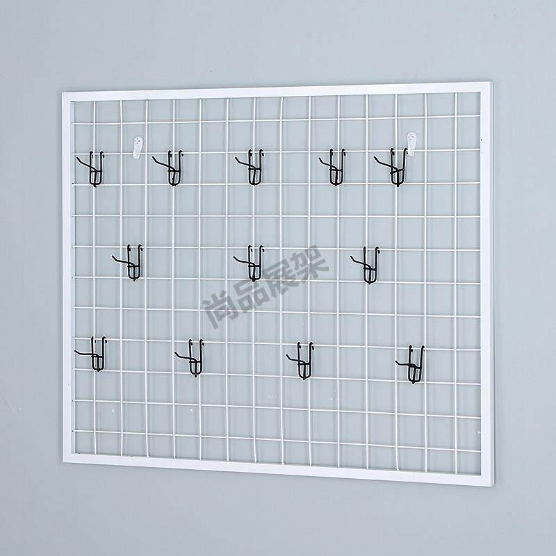 带框网片网格挂货架子饰品架上墙展示架照片墙幼儿园展架铁艺网架,淘宝优惠券,粉丝福利购,淘宝优惠卷