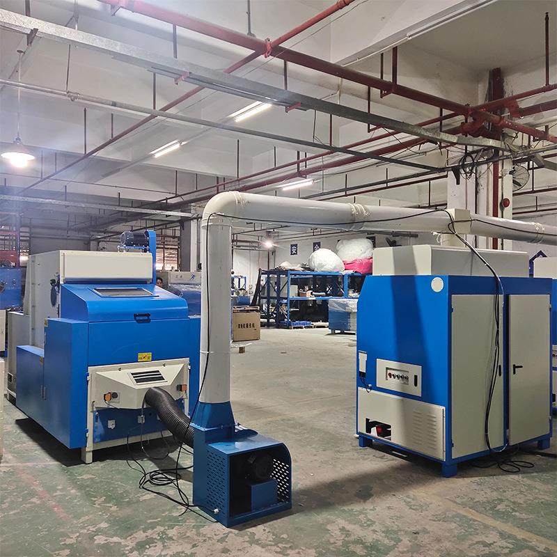 抱枕充棉机珍珠棉开充一体充棉机全自动松棉双口羽绒枕芯充绒机,淘宝优惠券,粉丝福利购,淘宝优惠卷