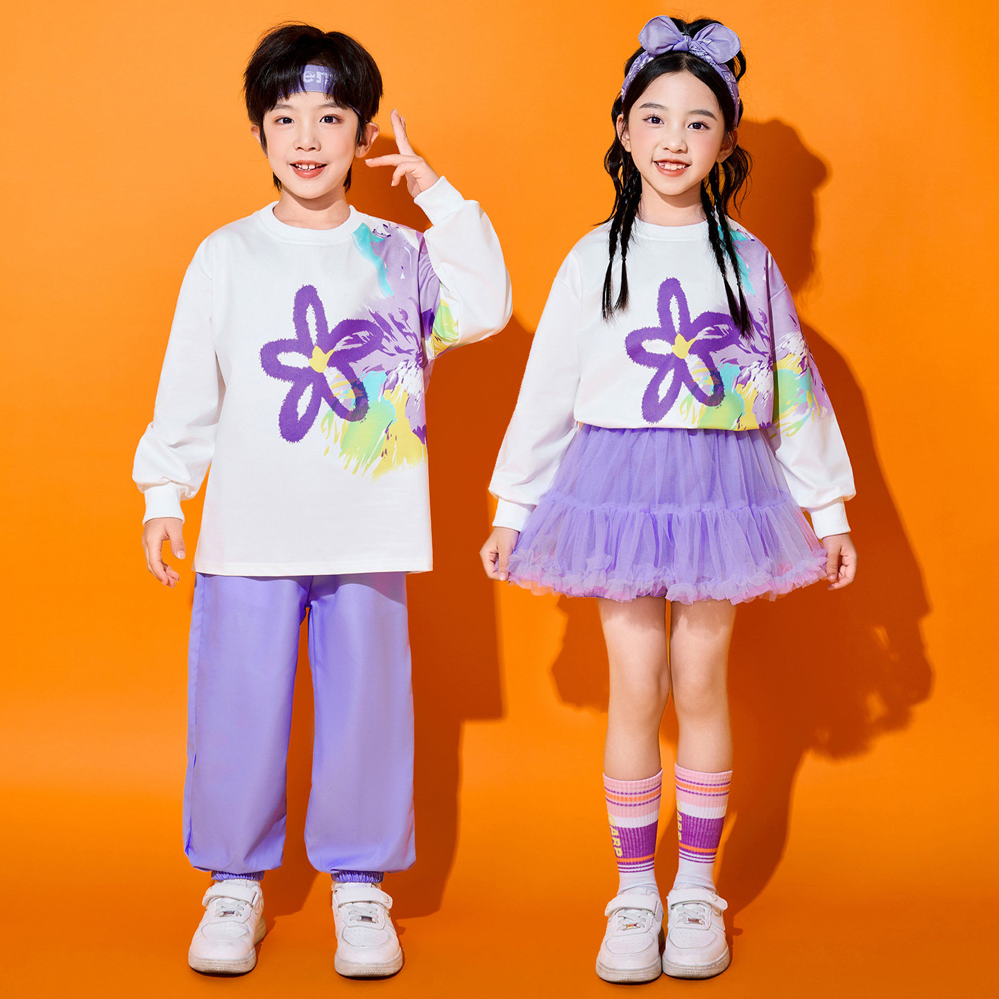 儿童啦啦队演出服新款小学生运动会开幕式班服幼儿园校园风表演服,淘宝优惠券,粉丝福利购,淘宝优惠卷