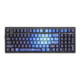Zohe ZH980 three-mode mechanical keyboard sea moon side engraved