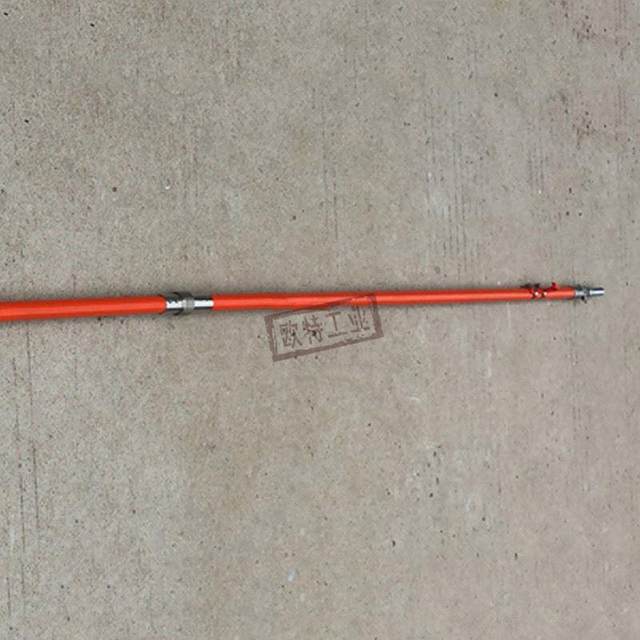 Spiral joint insulated operating rod straight sleeve operating rod quick installation sleeve wrench operating rod