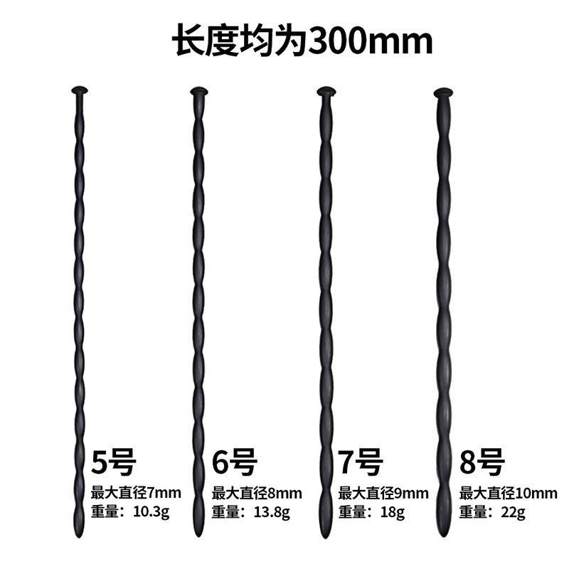 新款硅胶马眼棒男用女尿道塞尿堵导尿注射扩张器刺激性用品玩具-图1