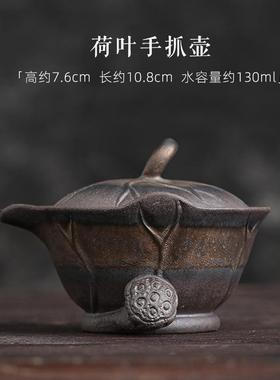 新中式茶室多宝阁茶桌复古摆件茶具陶瓷盖碗古风茶道茶文化配件