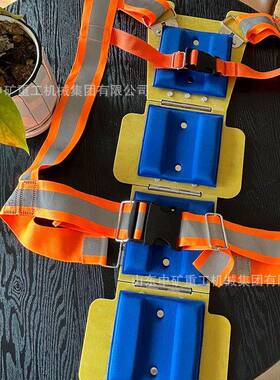 生产井下工人穿戴反光背夹加厚绝缘材质安全反光背夹