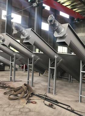 无轴螺旋砂水分离器旋流沉砂器污水砂水分离器泥砂固液分离