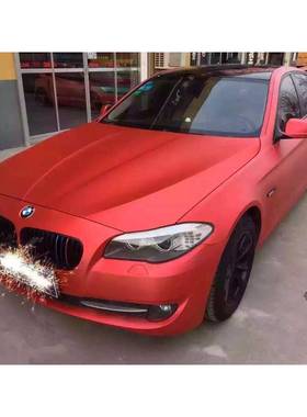 汽车哑面冰膜全车身改色膜哑光可拉伸电镀膜亚光金属膜改色贴膜