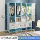 Reinforced and thickened plastic storage cabinet children's wardrobe simple set out home bedroom clothes without brand / rent and collect