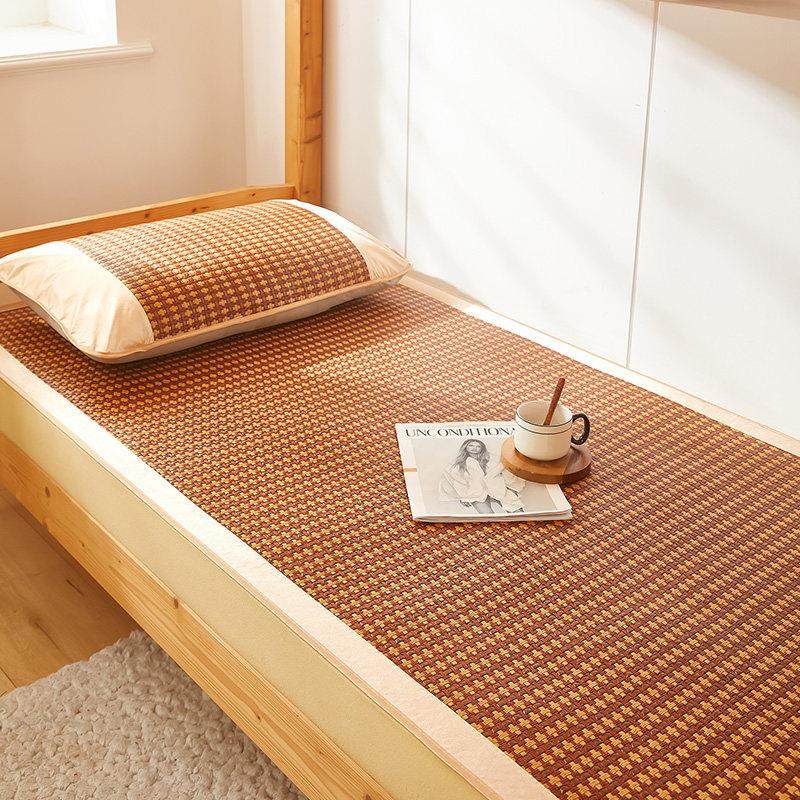 可折叠学生凉席夏季冰丝席藤席宿舍单人草席上下铺寝室专用席子,淘宝优惠券,粉丝福利购,淘宝优惠卷