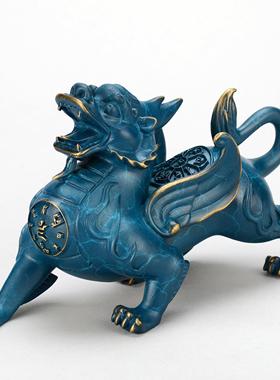 铜貔貅摆件客厅店铺家居大中小开 业乔迁新居礼物装饰品工艺礼品