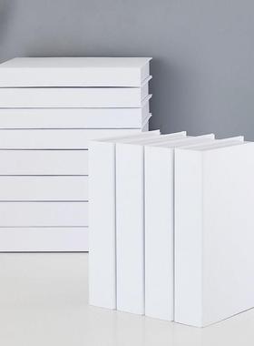 纯色无字假书彷真书装饰摆饰客厅电视柜创意饰品摆设道具模型书本