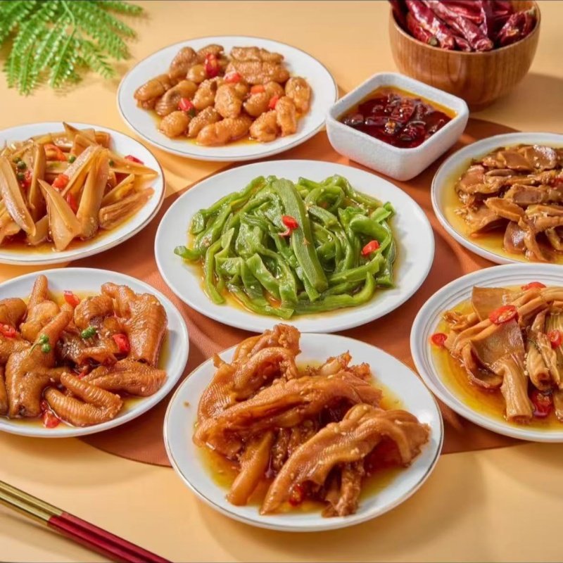 【新升级】烁企椒麻大杂烩500g*3袋即食椒麻鸡爪下酒菜小吃卤味,淘宝优惠券,粉丝福利购,淘宝优惠卷