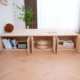 Free combination rectangular storage cabinet box seat flap type durable tatami solid wood storage bed wooden box
