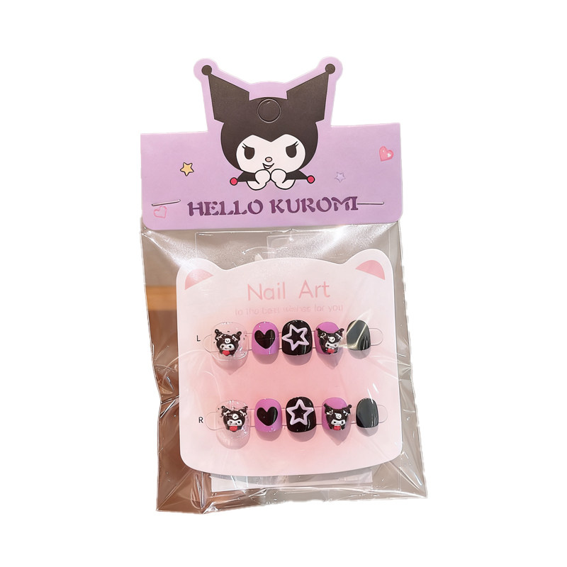 儿童穿戴甲美甲贴短款小女孩专用2025新款5显白女童手工指甲贴片6,淘宝优惠券,粉丝福利购,淘宝优惠卷