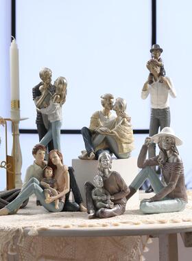 奢家装摆轻件摩登女郎创意RRW2091酒家居桌面柜树脂饰装品