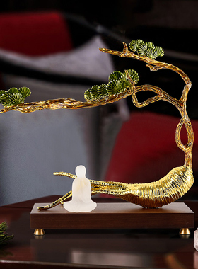 速发人生如意摆件礼奢关档家居客厅玄高酒柜装饰品乔迁新居轻品寓