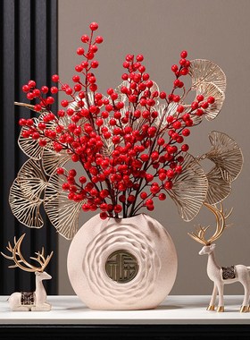 速发乔迁之入新居礼品发财果摆件式关喜户新中玄客厅电视柜酒柜装