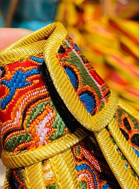 速发尼泊尔手工缝你文巴壶衣服 贲巴壶帷幔 迷制宝瓶衣服配饰居家