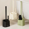 Toilet brush household wall-mounted toilet brush bathroom cleaning brush set toilet brush toilet brush set
