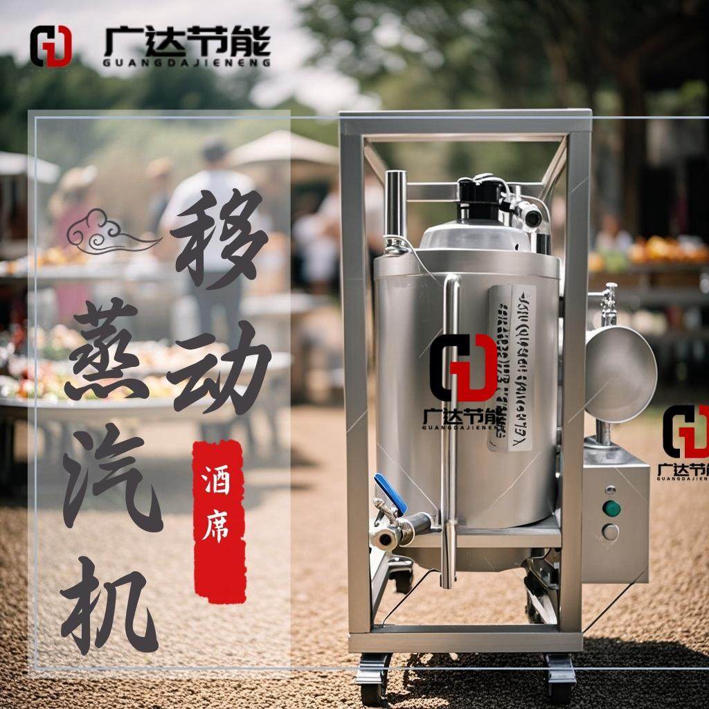 移动酒席蒸汽发生器蒸汽机蒸馒头豆制品酿酒商用节能燃气小型锅炉 - 图1