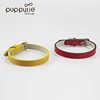 Puppytie dog collar dog collar small dog collar large dog collar leather medium teddy pet supplies