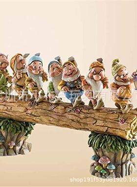 新款树脂七个小矮人树脂侏儒花园装饰花园ResinGnome