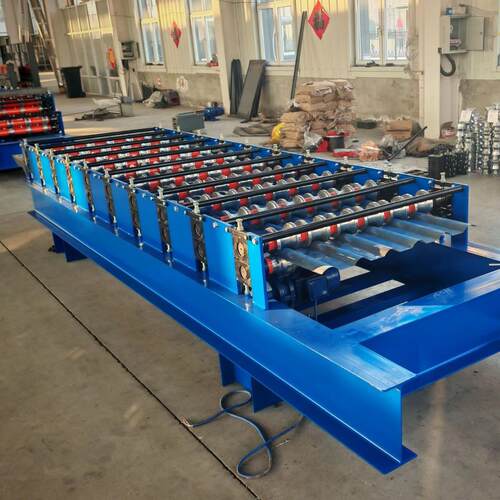 小型压瓦机全自动双层压瓦机金属冷弯成型机压瓦机设备厂家 - 图0