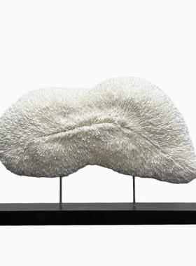 珊瑚摆件海印象现代轻奢新中式酒店样板房售楼处客厅书装饰品