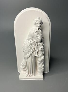 卢浮宫歌颂女神雕 塑艺术品石膏像家居摆饰扩香石高级小众生日礼