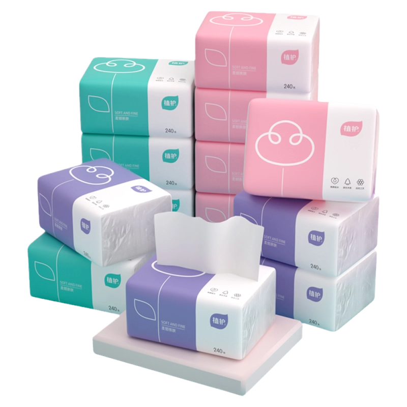 天降1元植护抽纸240张*1包