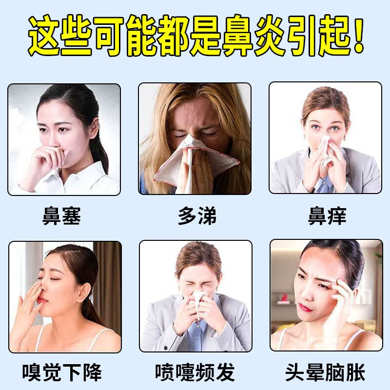 Rhinitis medicine to treat allergic rhinitis, sinusitis, itchy and runny nose, sneezing and stuffy breathing, ear, nose and throat medicine