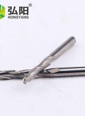 雕刻机刀具3.175mm双刃球头铣刀广告木工浮雕刀具螺旋刀头4/6mm
